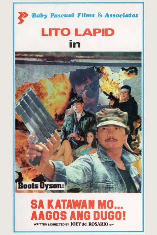 Boots Oyson: sa katawan mo ... aagos ang dugo! (1989) poster
