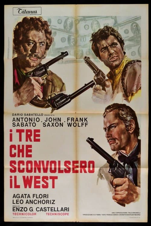 I Tre Che Sconvolsero Il West (1968) poster