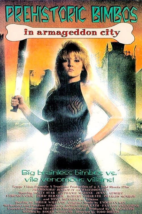Prehistoric Bimbos in Armageddon City (1991) poster