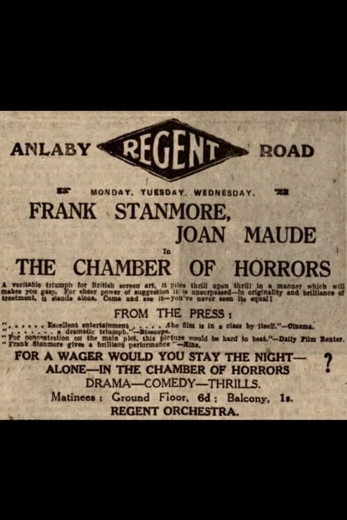 Chamber of Horrors (1929) poster