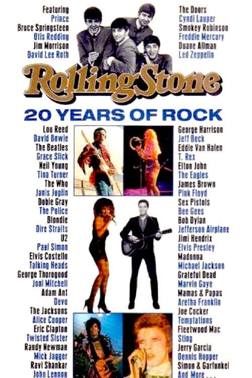 Rolling Stone Presents Twenty Years of Rock & Roll (1987) poster