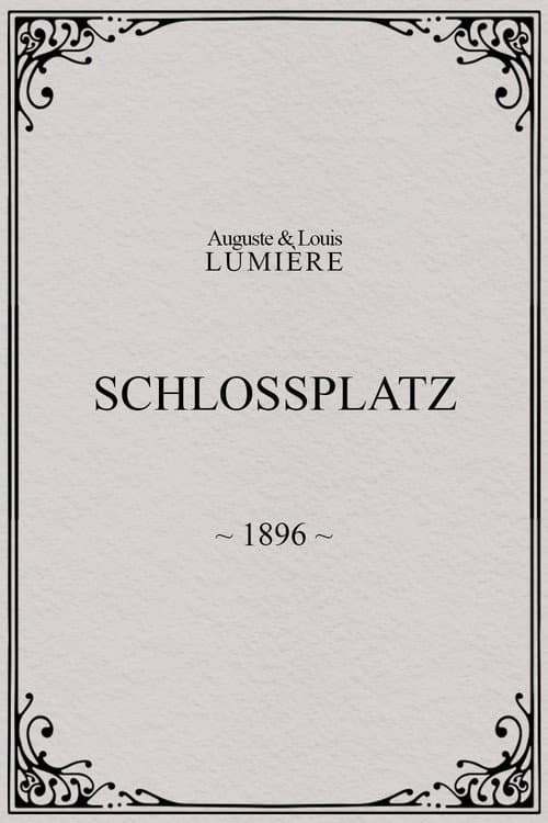 Schlossplatz (1896) poster
