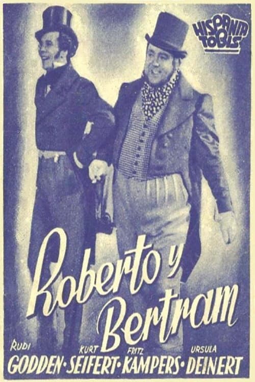 Robert und Bertram (1939) poster