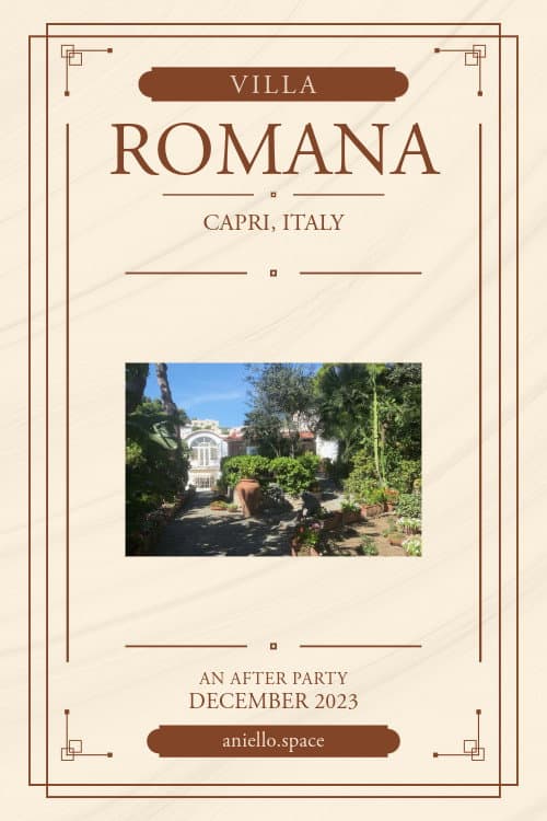 Villa Romana (2023) poster