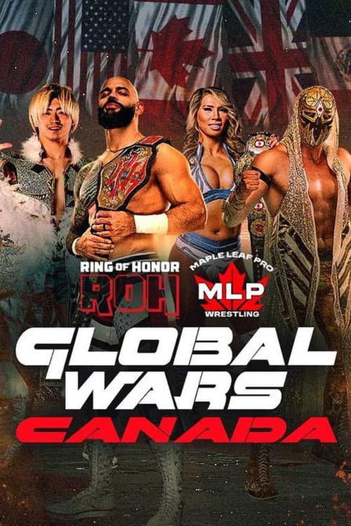 ROH x MLP Global Wars Canada (2026) poster