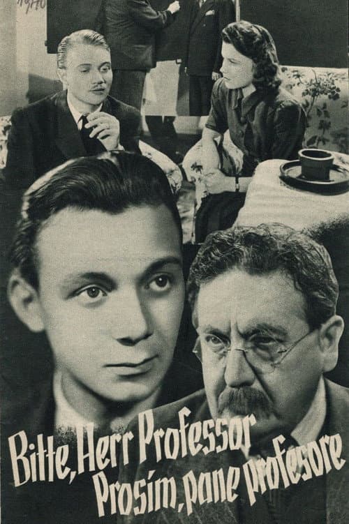 Prosím, pane profesore! (1940) poster