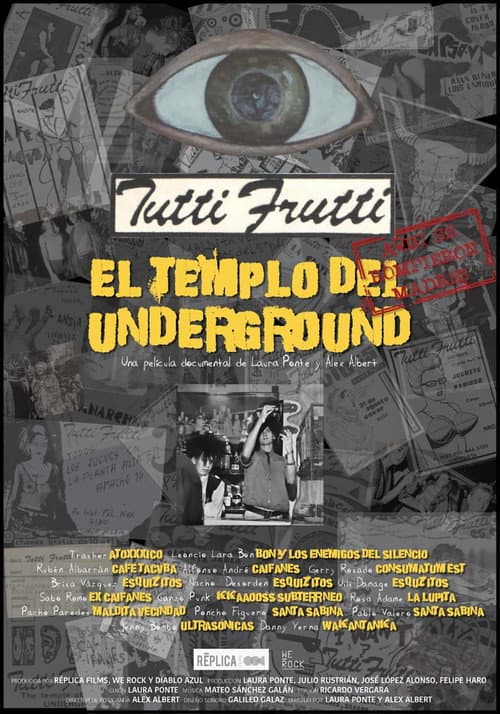 Tutti Frutti: El templo del underground (2022) poster