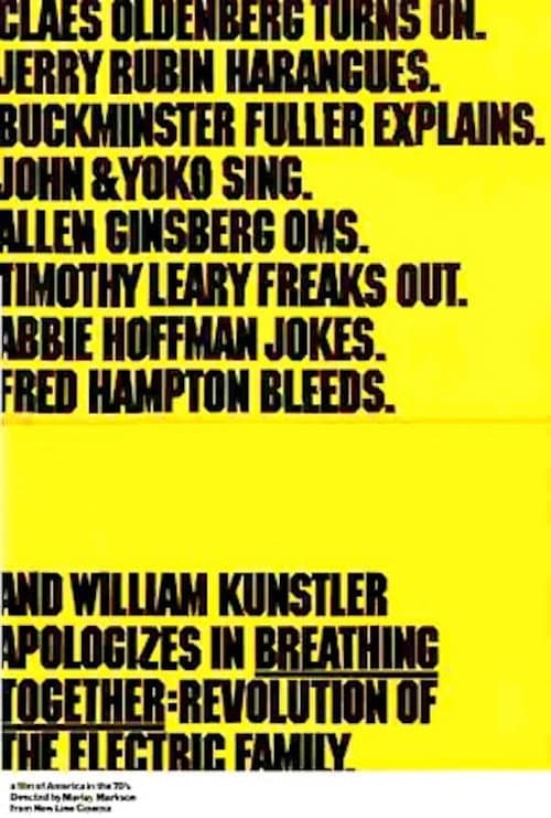 Breathing Together: Revolution of the Electric Family (1971) poster