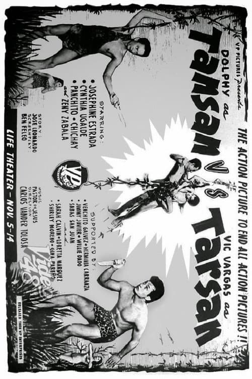 Tansan vs. Tarsan (1963) poster