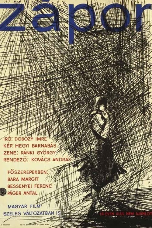 Zápor (1961) poster