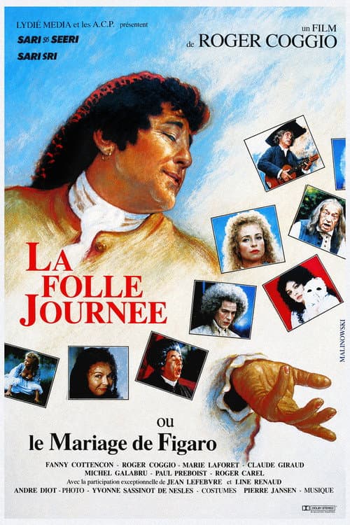 La Folle Journée ou Le Mariage de Figaro (1989) poster