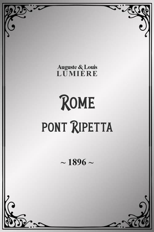 Rome, pont Ripetta (1896) poster