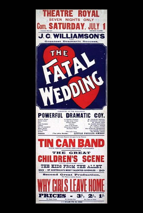 The Fatal Wedding (1911) poster