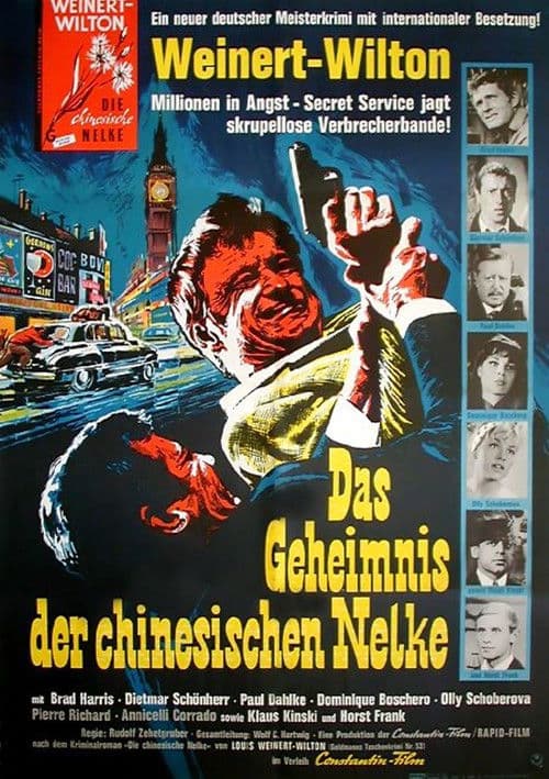 Das Geheimnis der chinesischen Nelke (1964) poster