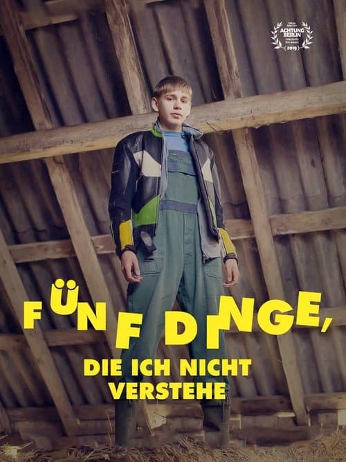Fünf Dinge, die ich nicht verstehe (2018) poster