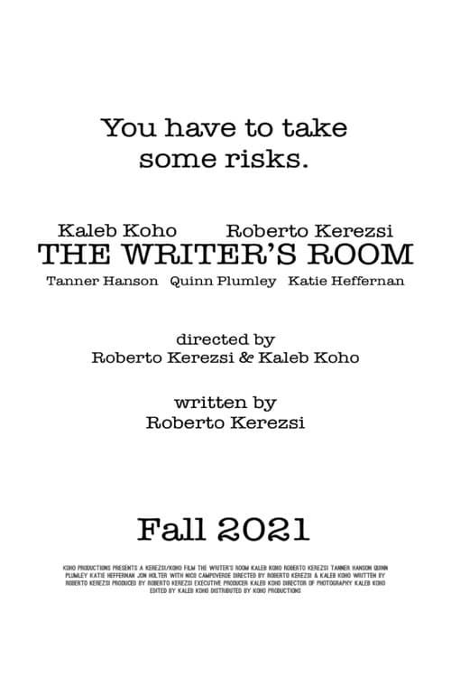The Writer's Room (2021) poster