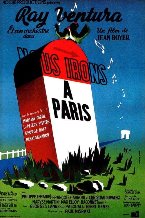 Nous irons à Paris (1950) poster