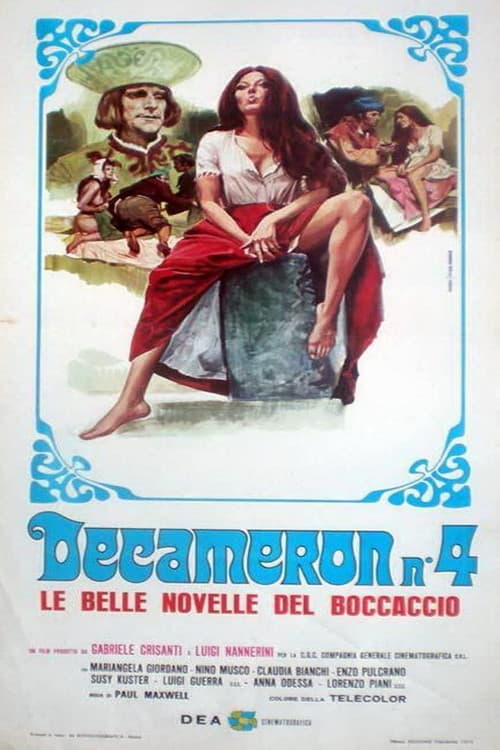 Decameron n° 4 - Le belle novelle del Boccaccio (1972) poster