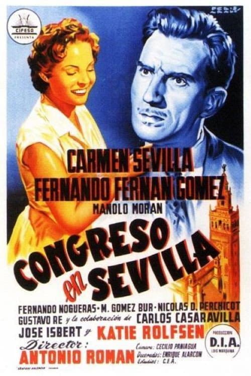 Congreso en Sevilla (1955) poster