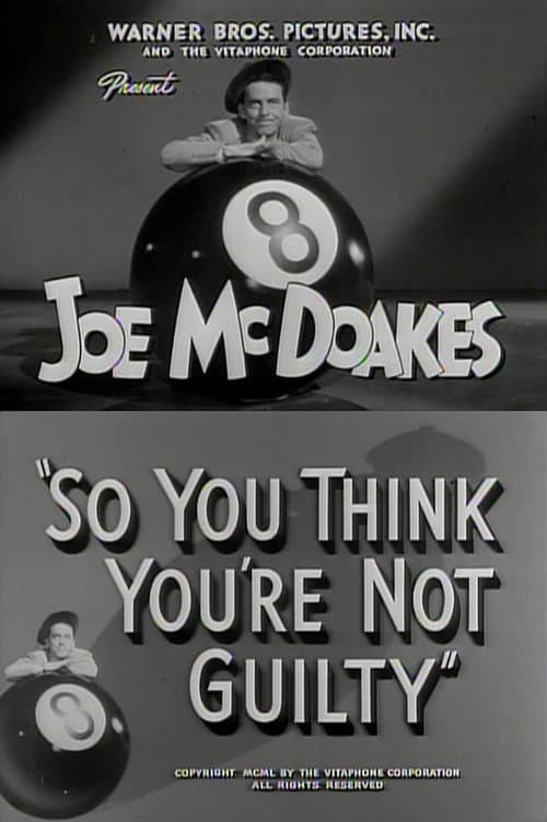 So You Think You're Not Guilty (1950) poster
