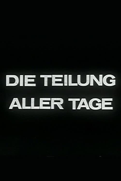 Die Teilung aller Tage (1970) poster