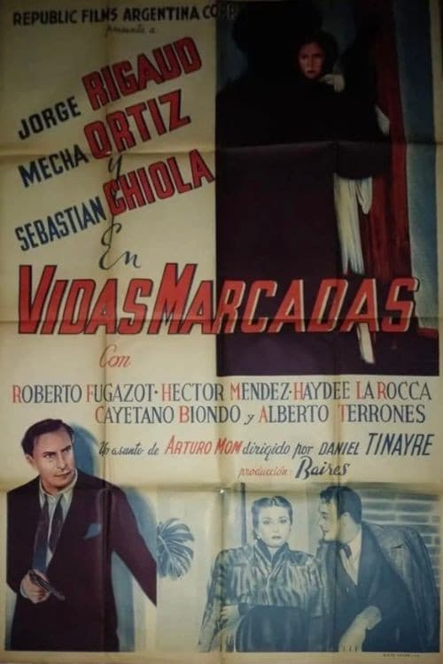 Vidas marcadas (1942) poster