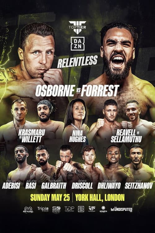 James Osborne vs. Liam Forrest (2025) poster