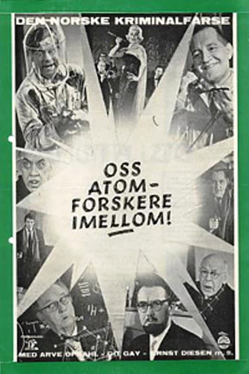 Oss atomforskere i mellom (1961) poster