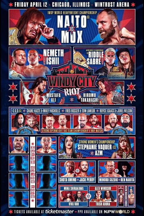 NJPW Windy City Riot 2024 (2024) poster