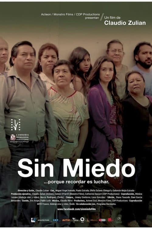 Sin Miedo (2017) poster