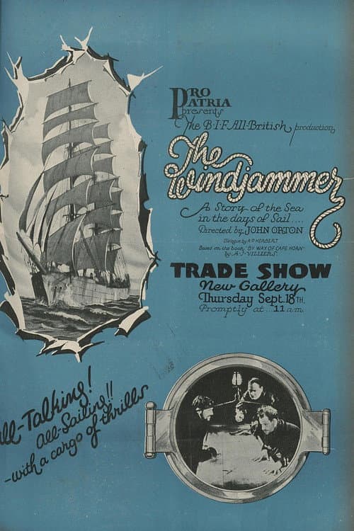The Windjammer (1930) poster