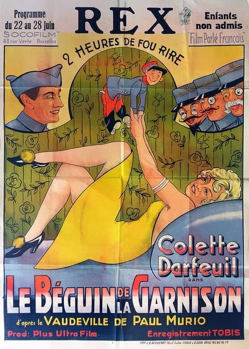 Le Béguin de la garnison (1933) poster