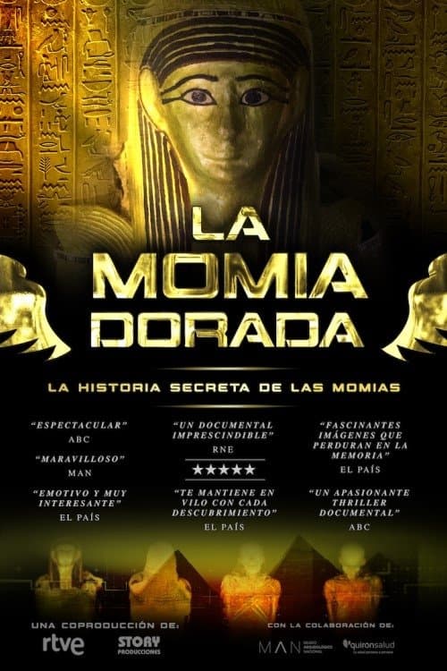 La historia secreta de las momias: La momia dorada (2018) poster