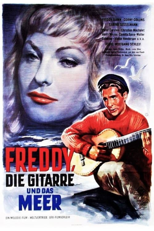 Freddy, die Gitarre und das Meer (1959) poster