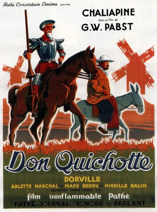 Don Quichotte (1933) poster