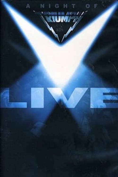 Triumph: A Night of Triumph: Live 1987 (2004) poster