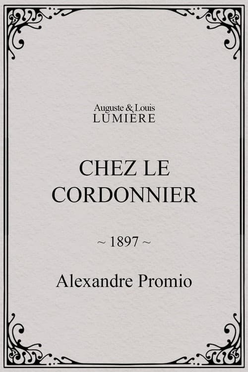 Chez le cordonnier (1897) poster