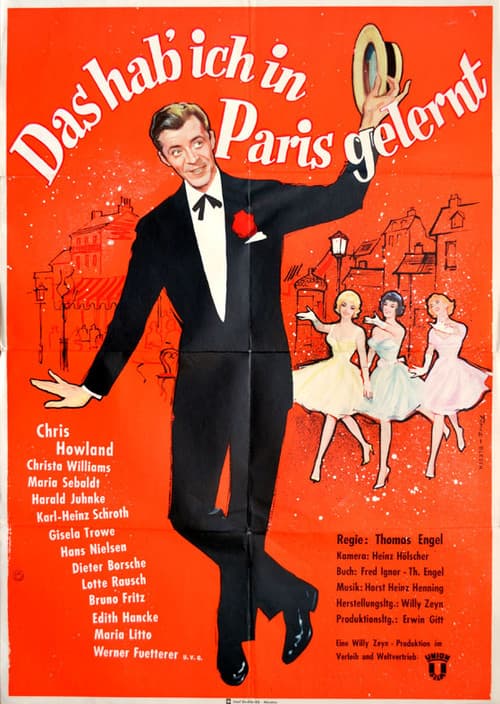Das hab ich in Paris gelernt (1960) poster