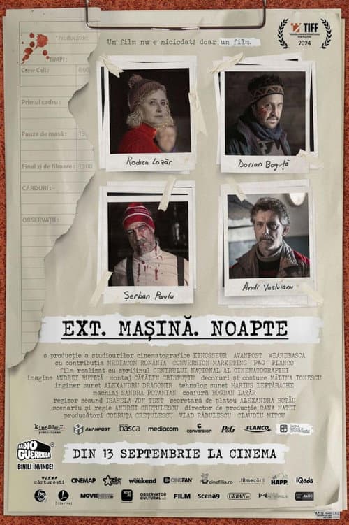 Ext. Mașină. Noapte (2024) poster