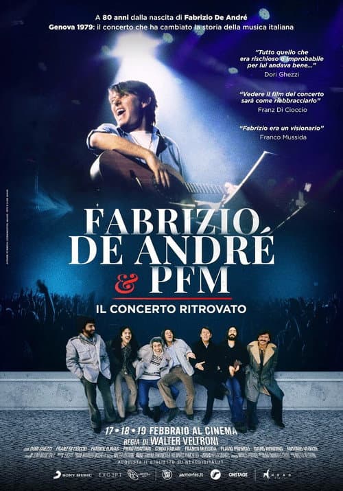 Faber in Sardegna & L'ultimo concerto di Fabrizio De André (2015) poster