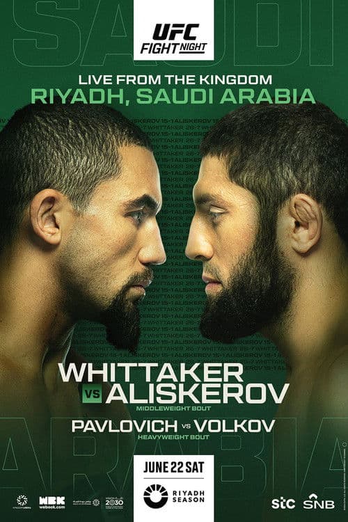 UFC on ABC 6: Whittaker vs. Aliskerov (2024) poster