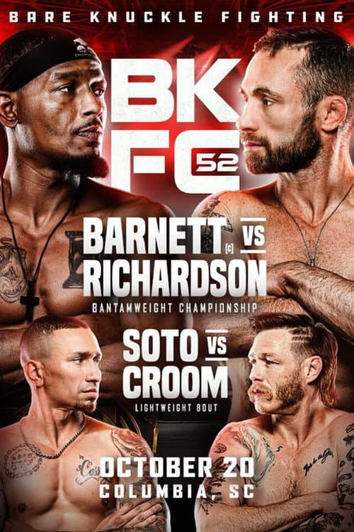 BKFC 52: Barnett vs. Richardson (2023) poster