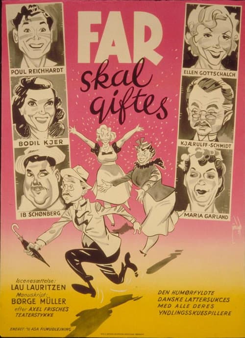Far skal giftes (1941) poster