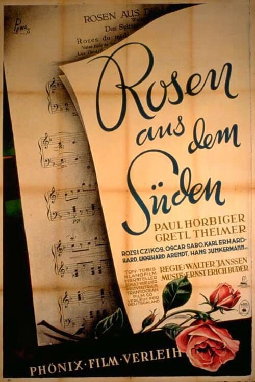 Rosen aus dem Süden (1934) poster