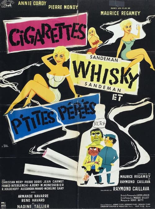 Cigarettes, whisky et p'tites pépées (1959) poster