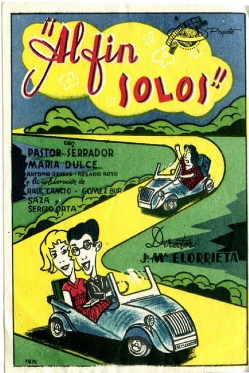 Al fin solos (1955) poster