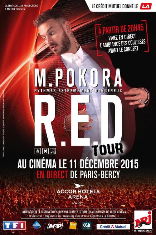 M Pokora - Red Tour (2015) poster