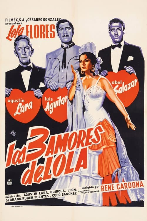 Los tres amores de Lola (1956) poster