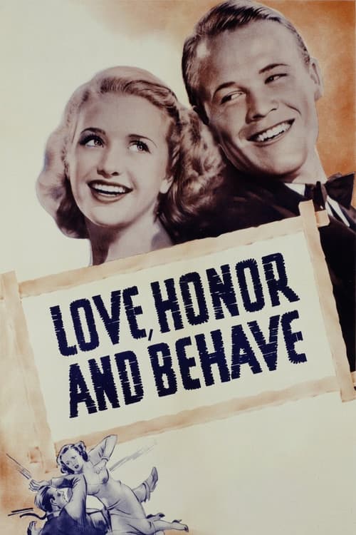 Love, Honor and Behave (1938) poster
