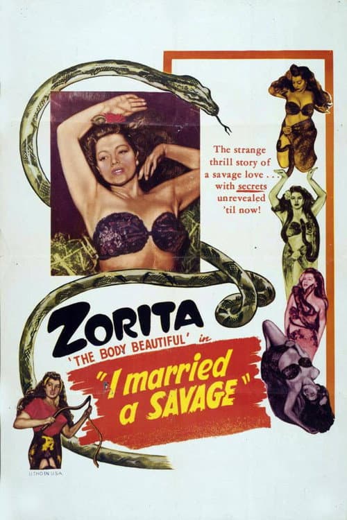 I Married a Savage (1949) poster